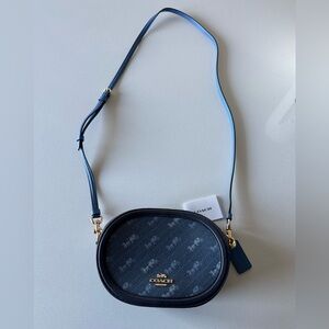 Coach Denium Signature Canvas Crossbody Bag